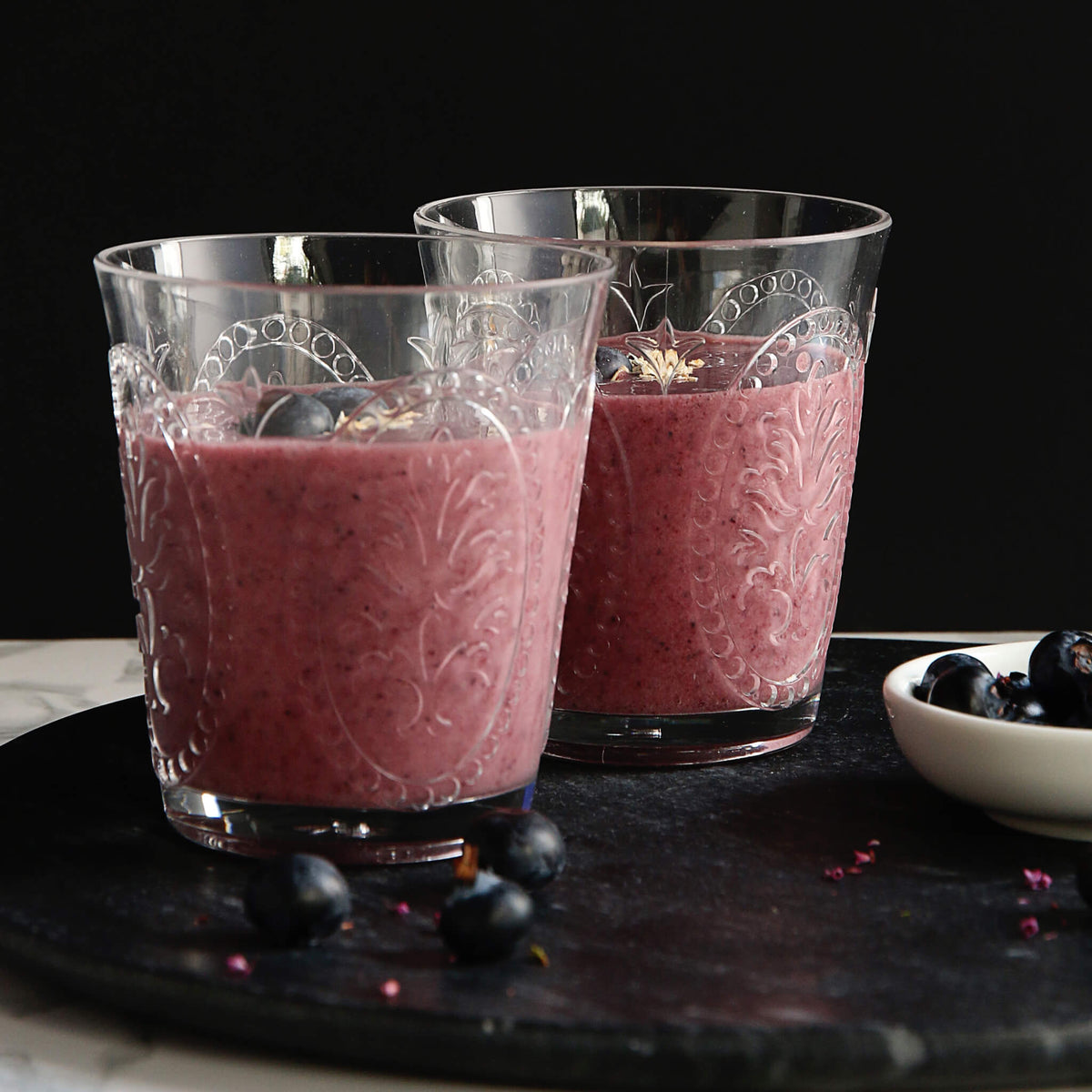 Blueberry Burst Smoothie – Golden Life Collection